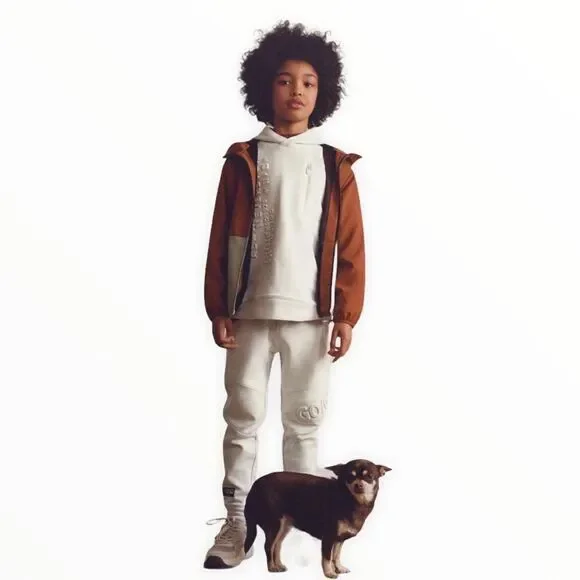 ZARA Kids | Brown | LIGHTWEIGHT COLORBLOCK RIPSTOP SPORTY JACKET - Picture 5 of 6